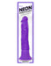 Pipedream Products Vibrator Neon Silicone Wall Banger 7 Inch Vibrating Dildo - Purple