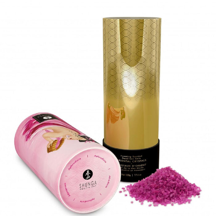 Oriental Crystals Bath Salt Aphrodesia Rose Scent 500g