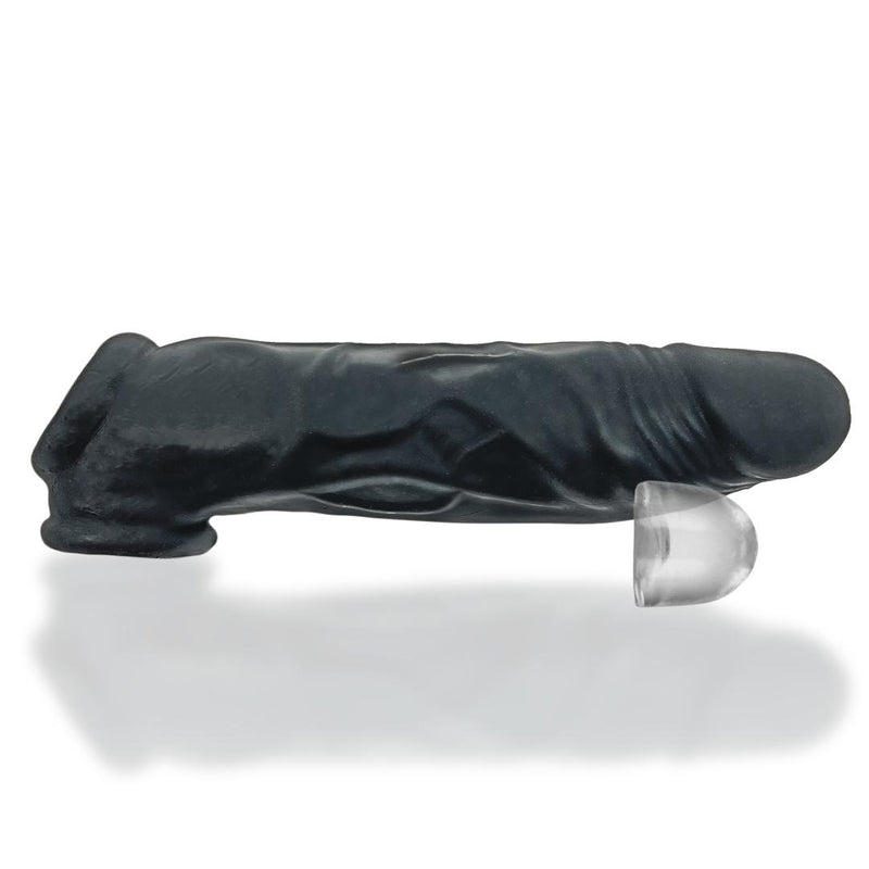 Oxballs Dicker 7.5 Inch Cock Sheath - Black Ice