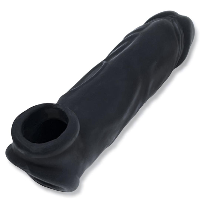 Oxballs Dicker 7.5 Inch Cock Sheath - Black Ice