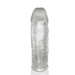 Oxballs Dicker 7.5 Inch Cock Sheath - Clear Ice