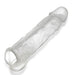 Oxballs Dicker 7.5 Inch Cock Sheath - Clear Ice