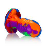 Oxballs Honcho 5 Inch Rainbow Silicone Veiny Butt Plug