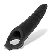 Oxballs Snake Extra Long 11 Inch Cock Sheath - Black