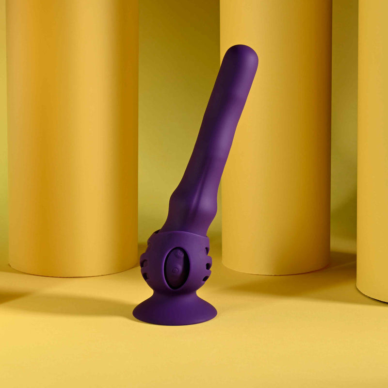 Wiggle It Silicone Wiggling Vibrator with Suction Cup Base