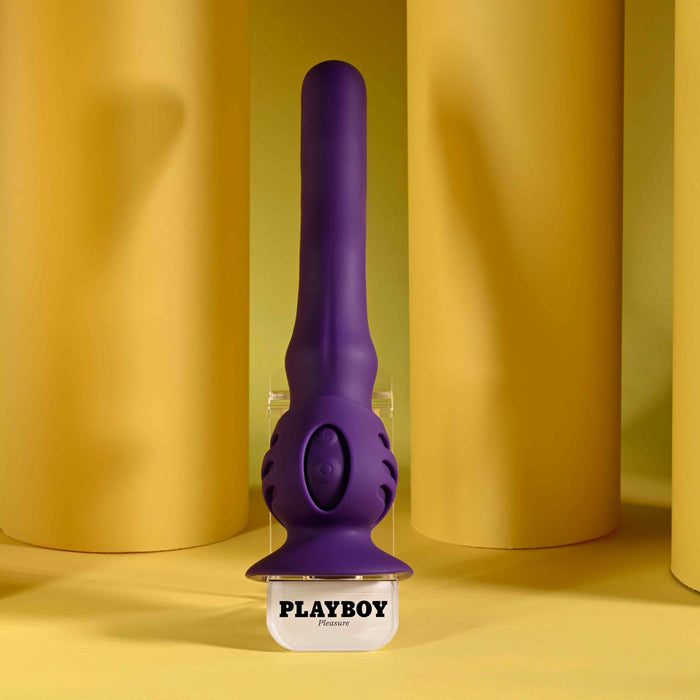 Wiggle It Silicone Wiggling Vibrator with Suction Cup Base