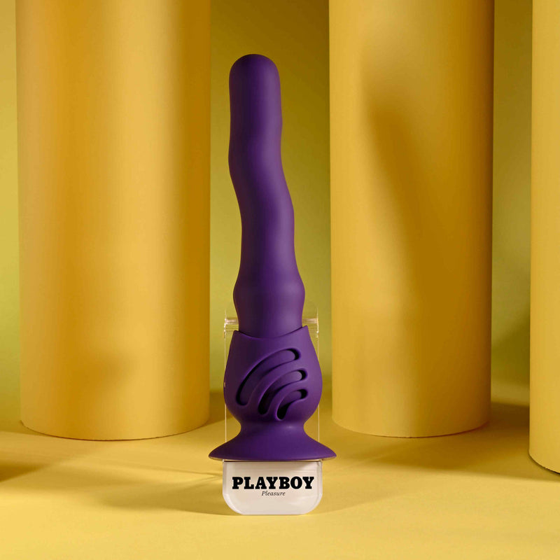 Wiggle It Silicone Wiggling Vibrator with Suction Cup Base