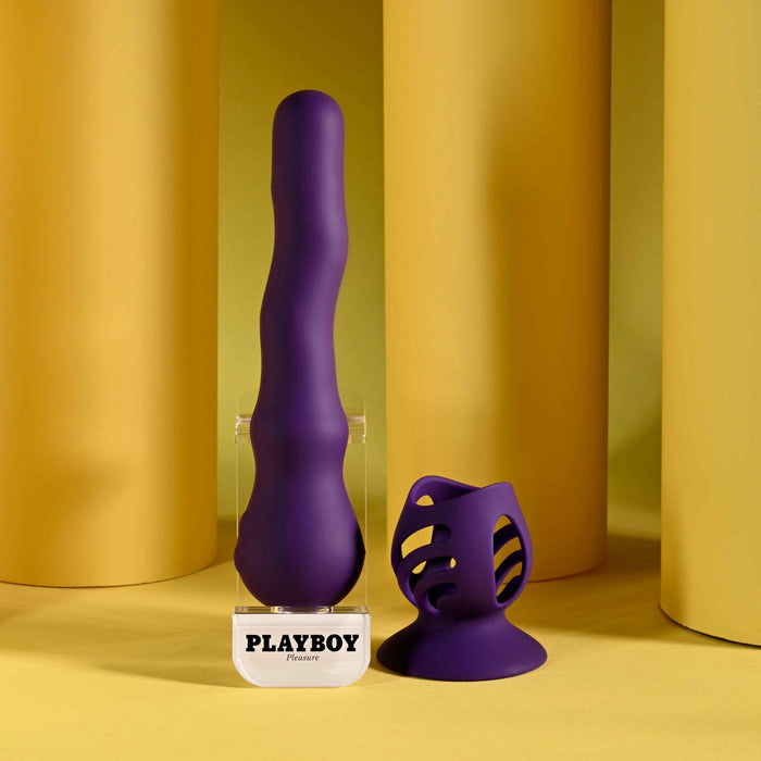 Wiggle It Silicone Wiggling Vibrator with Suction Cup Base