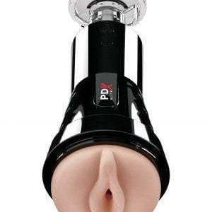 Pipedream Products Masturbator PDX Elite Cock Compressor Vibrating Masturbator