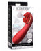 XR Brands Vibrator Passion Petals Double Ended Pleasure Air Rose Vibrator - Red