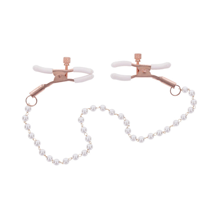 Peaches 'n Cream Pearl Nipple Clamps