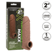 Performance Maxx Life-Like 7 Inch Extension with Ball Strap - Chocolate