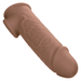 Performance Maxx Life-Like 7 Inch Extension with Ball Strap - Chocolate