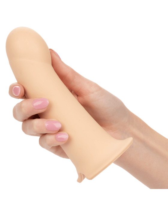 CalExotics Dildo Performance Maxx Smooth Hollow Dildo Silicone Strap-on Penis Extension (Light)