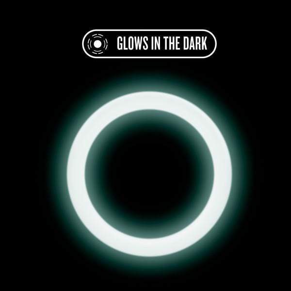 Performance Silicone Glo Cock Ring - White