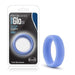 Blush Novelties Cock Ring Performance Silicone Glo Cock Ring - Blue