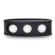 Performance VS5 Silicone 3 Snap Cock Strap - Black