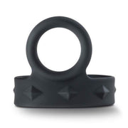 Performance VS6 Silicone Cock Ring & Ball Strap - Black