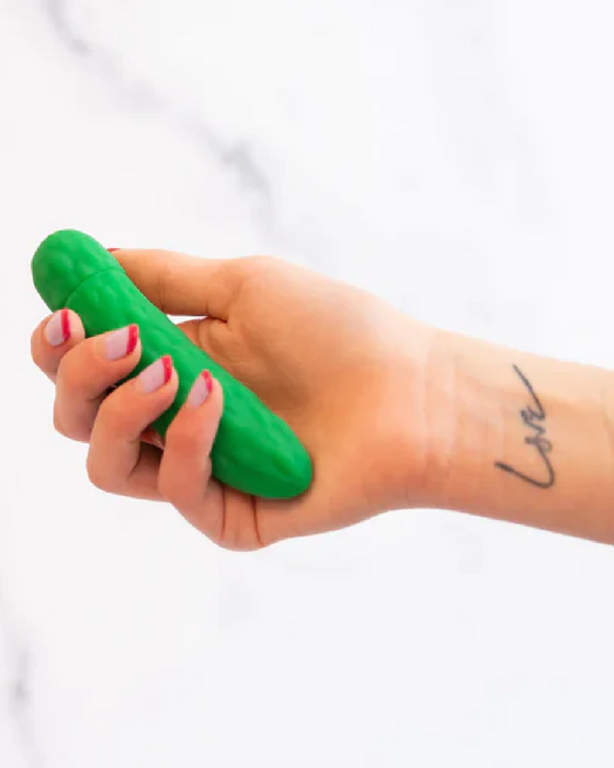 Dame Products Vibrator Pickle Emojibator Vibrator