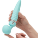 BMS Enterprises Vibrator Pillow Talk Sultry Warming Double Ended Wand Vibrator - Teal