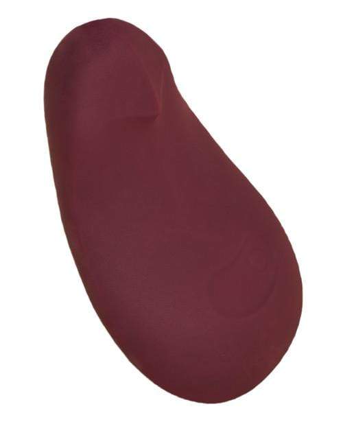 Dame Products Vibrator Pom Hand Held Flexible Silicone Vibrator by Dame Products - Plum