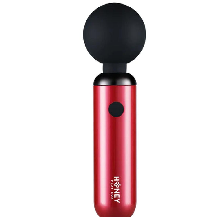 Pomi Petite Clitoral Wand Vibrator - Red