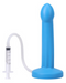 Tantus Dildo Pop 7 Inch Silicone Squirting Dildo - Blue