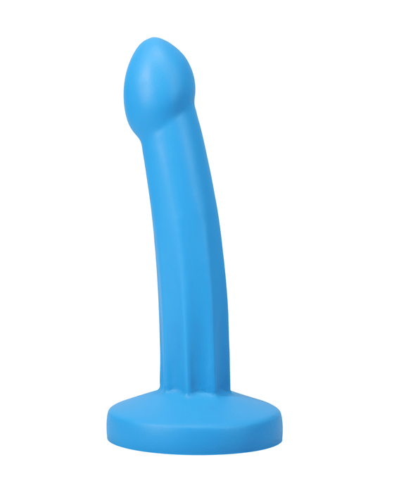 Tantus Dildo Pop 7 Inch Silicone Squirting Dildo - Blue