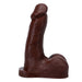 Pop N' Play Silicone Squirting Packer Dildo - Chocolate