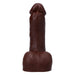 Pop N' Play Silicone Squirting Packer Dildo - Chocolate