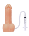 Tantus Packer Pop N' Play Silicone Squirting Packer Dildo - Vanilla