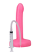 Tantus Dildo Pop Slim 6 Inch Silicone Squirting Dildo - Pink