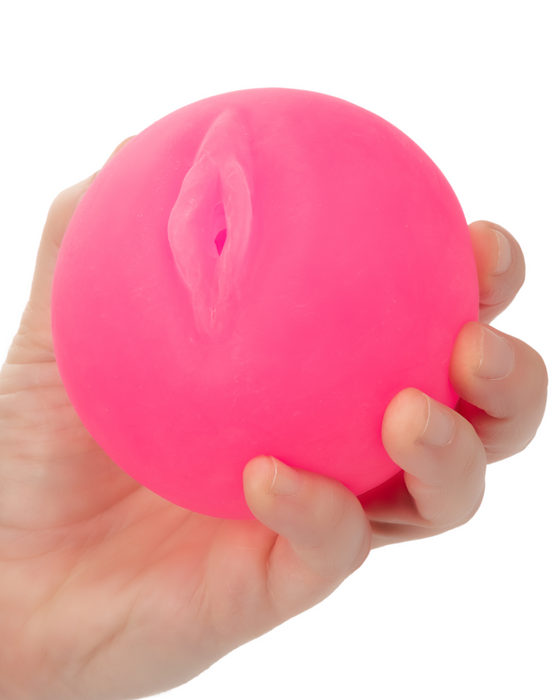 Pop Sock Pocket Pussy Real Feel Stretchy Stroker - Pink