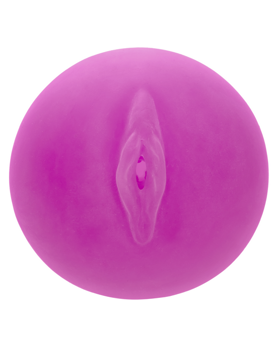 Pop Sock Pocket Pussy Real Feel Stretchy Stroker - Purple