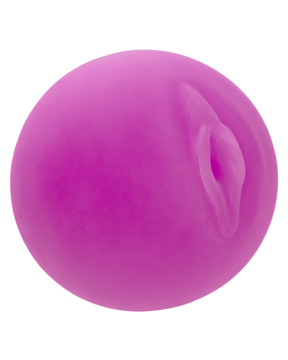 Pop Sock Pocket Pussy Real Feel Stretchy Stroker - Purple