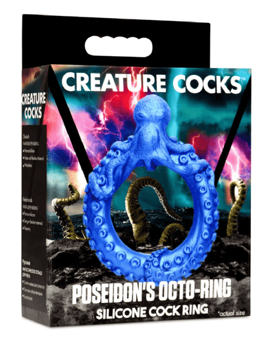 XR Brands Cock Ring Poseidon's Octo-Ring Fantasy Cock Ring