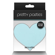 Pretty Pasties Hearts in Assorted Colours Set of 4