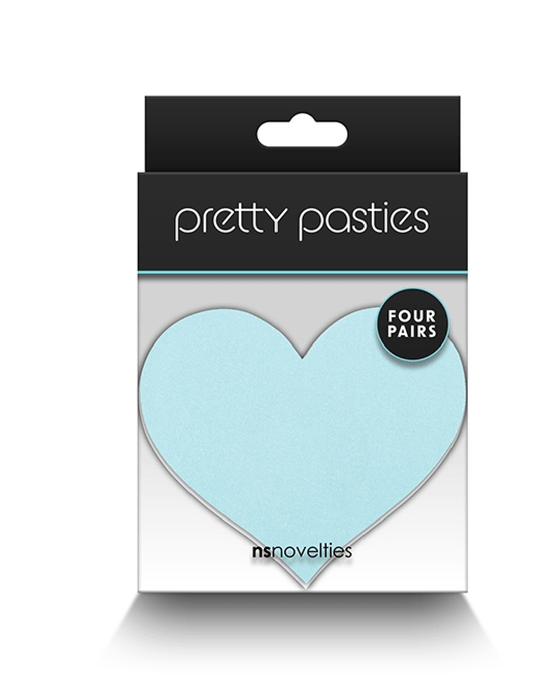 NS Novelties Pasties Pretty Pasties Hearts in Assorted Colours Set of 4