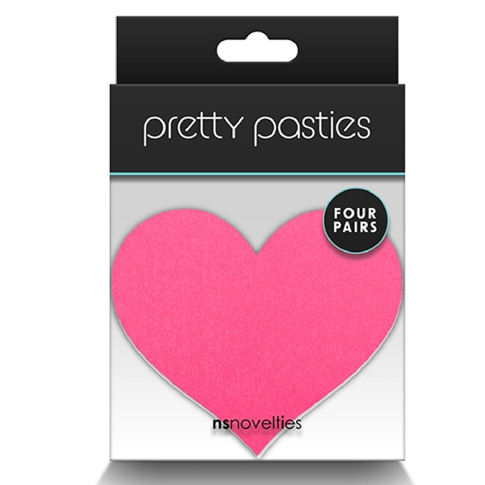 Pretty Pasties Hearts in Pinks and Blues Set of 4