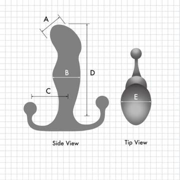 Aneros Progasm Black Ice Hands-Free Prostate Stimulator