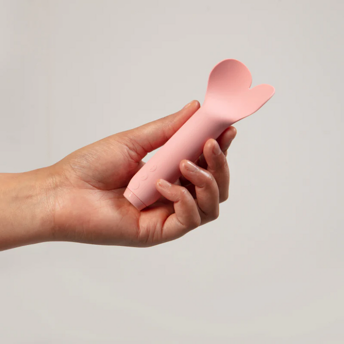 Je Joue Amour Heart Shaped Tip Bullet Vibrator - Pink