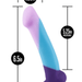 Blush Novelties Dildo Avant D16 Purple Haze 6.5 Inch Silicone Dildo