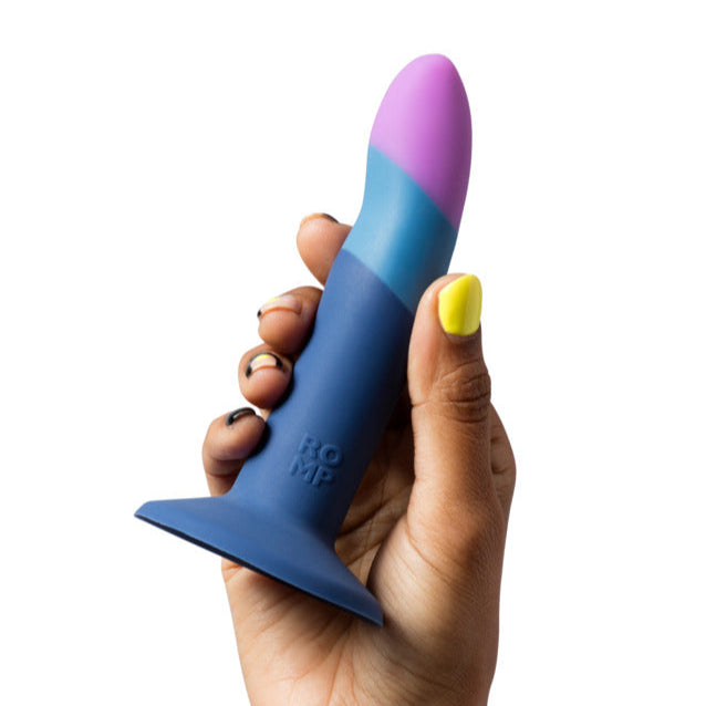 Romp Piccolo First Time Pegging Kit - Strap on Harness + Dildo