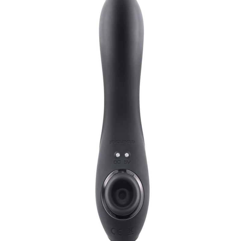 Rabbit Hole Double Ended G-Spot and Clitoral Suction Rabbit Vibrator