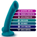 Reina 7.25 Inch Silicone G-Spot Dildo