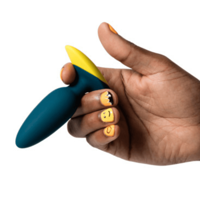 Romp Bass Vibrating Anal Plug - Teal