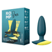 Romp Bass Vibrating Anal Plug - Teal