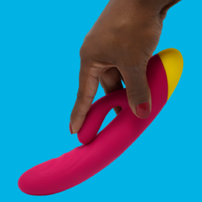 WOW Vibrator Romp Jazz Rechargeable Silicone Rabbit Vibrator