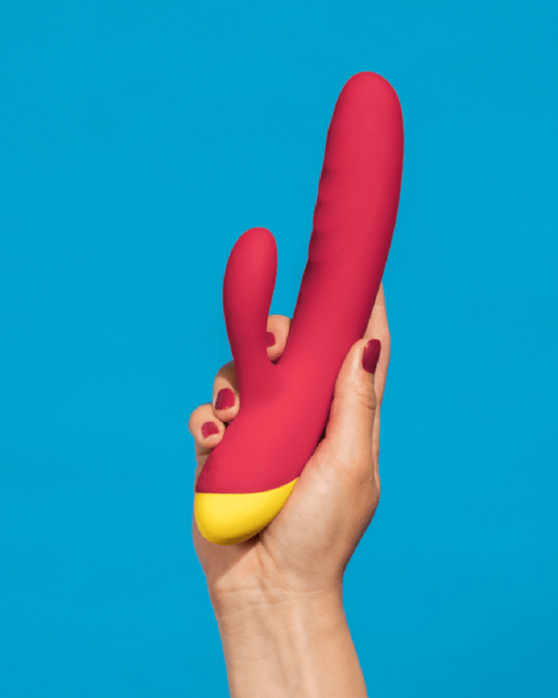 WOW Vibrator Romp Jazz Rechargeable Silicone Rabbit Vibrator