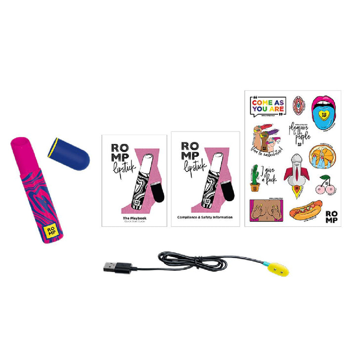 Romp Lipstick Pleasure Air Clitoris Stimulator Vibrator